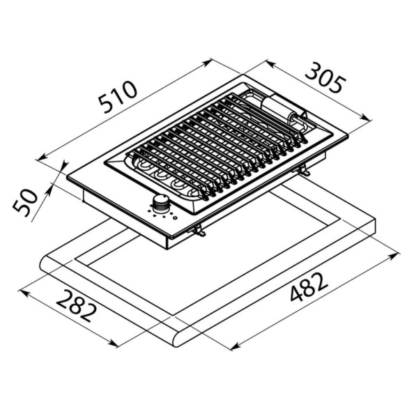SS electric barbecue