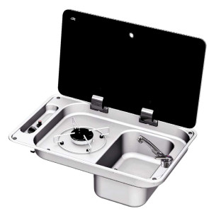 burner hob wtinted glass cover
