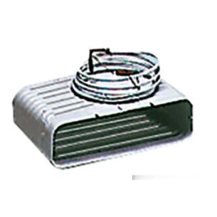 Verdampfer mit Schnellanschlssen und Thermostat den Anschluss an