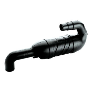 Exhaust muffler inlet