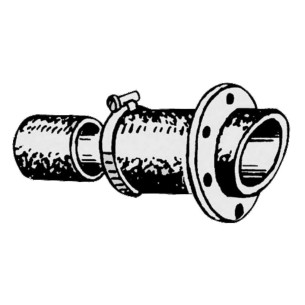 Exhaust pipe scuppers