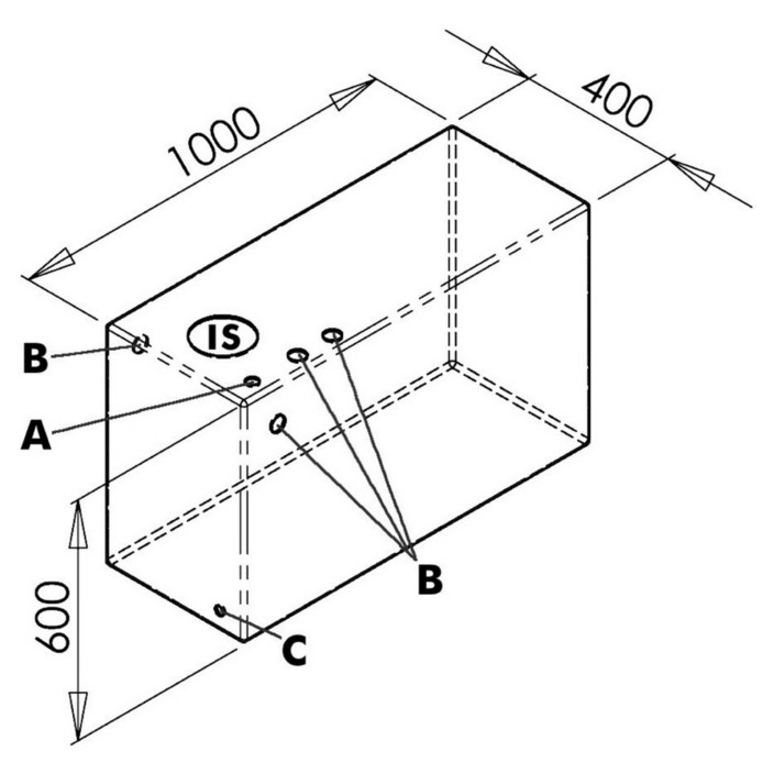 Tank drinkable water