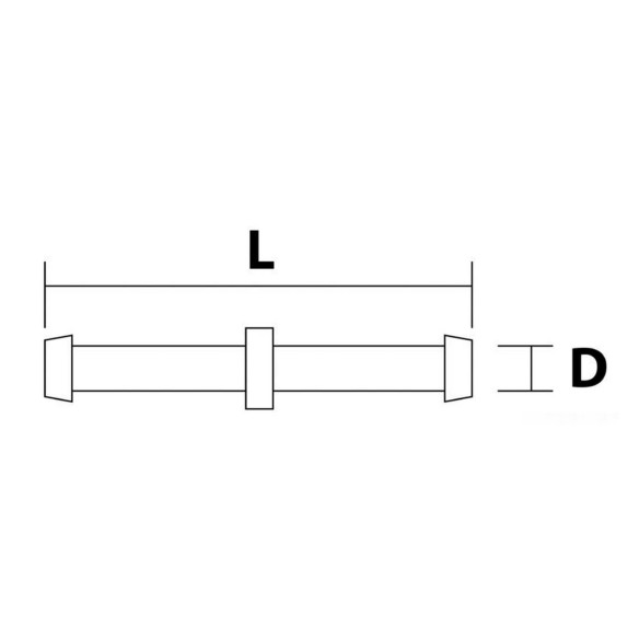 Universal joint fuel hose