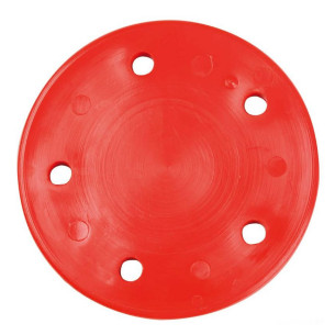 Cap hole flange