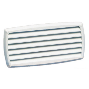 ABS louvred vent 201x101