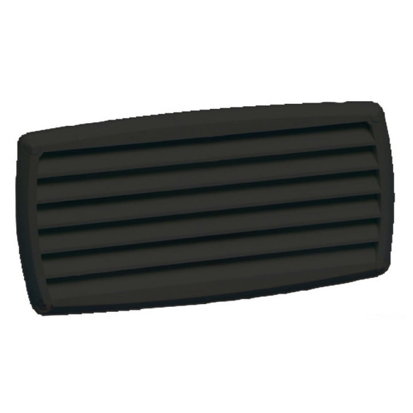 ABS louvred vent 201x101