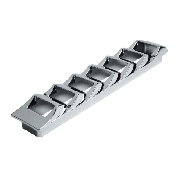 Side louvred vent chromed ABS