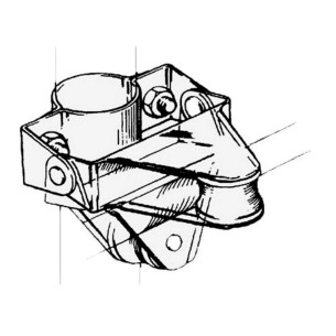SEA SURE block f mounting stanchions