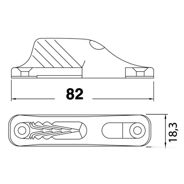 Strozzascotte CLAMCLEATS Junior