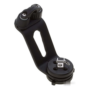 Clam cleat swivel base