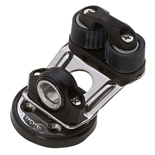 Low clam cleat swivel tower