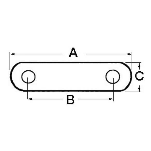 Clam cleat AISI 316