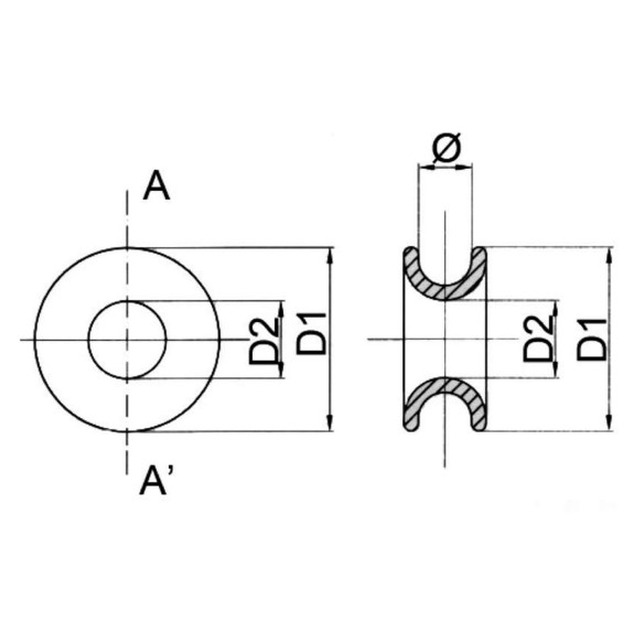 Anello bassa frizione