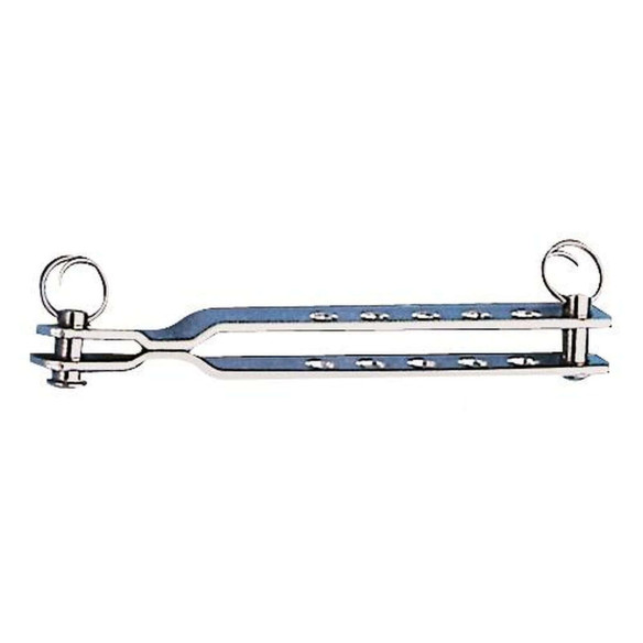 SS double chain plate 120x6