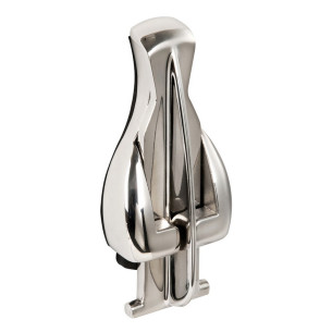 Foldable antivibration mast step