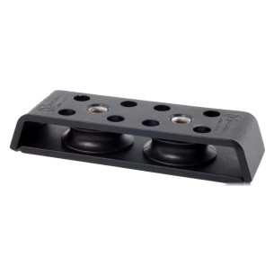 Anodised aluminium deck organiser pulley