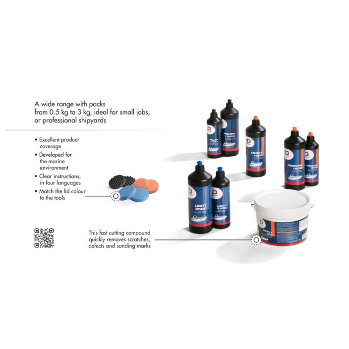 Accessories OSCULATI abrasive pastes