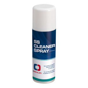 Stainless steel cleaner spray