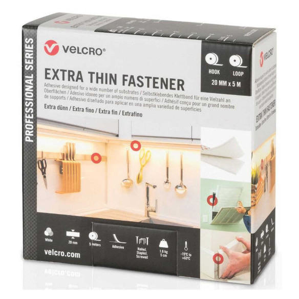 VELCRO® Brand EXTRA THIN Fastener