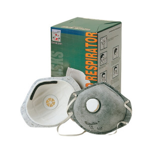 Mascherina carboni attivi E149A1 FFP2 NR D
