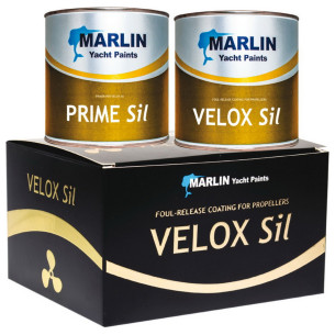 MARLIN Velox Sil Antifouling paint propellers and metal parts