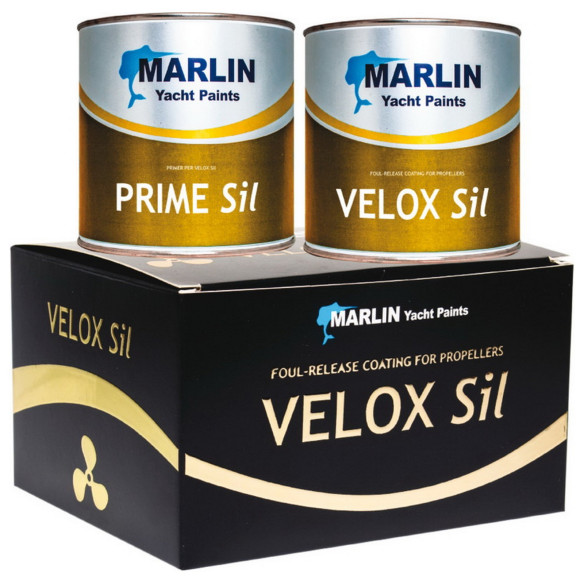 MARLIN Velox Sil Antifouling paint propellers and metal parts