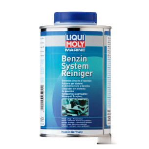 Marine cleaner for petrol feeding systems
