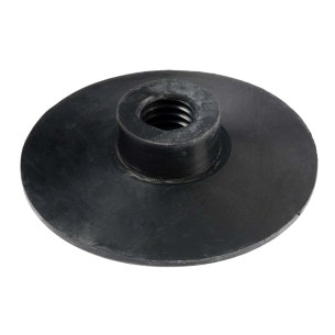 Flagpole socket black 75mm