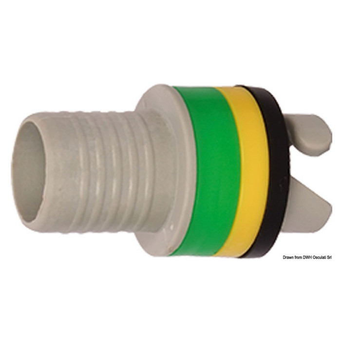 Bayonet fitting inflators and valves