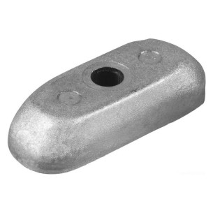 Plate anode no insert bore