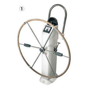 LEWMAR compact folding wheel
