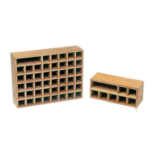 Teak rack flags