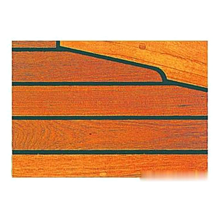 Teak deck board