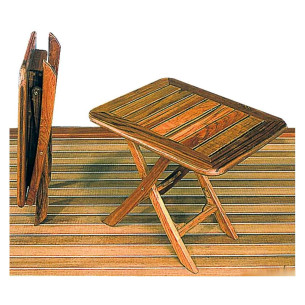 Teak tiptop table 50x40