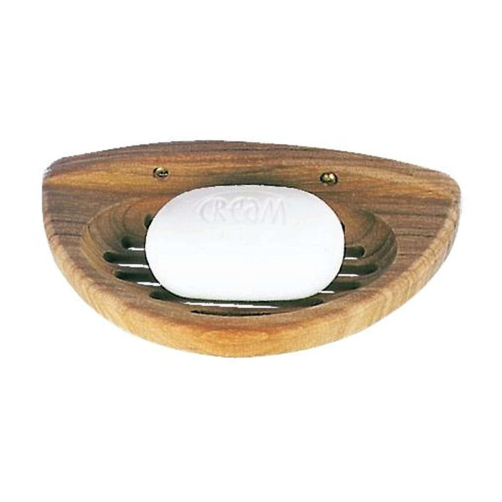 Teak soap dish 180x90x35