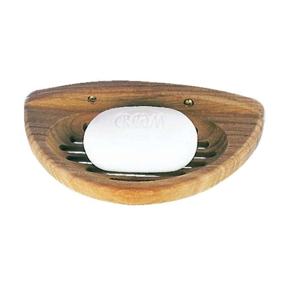 Teak soap dish 180x90x35