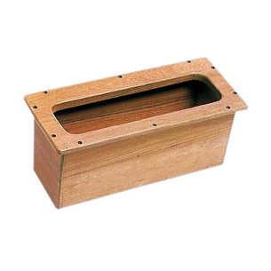 Teak recess box 450x190x190