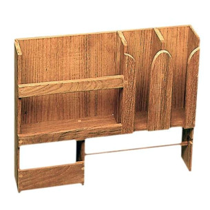 Teak dishes rack 490x106x425