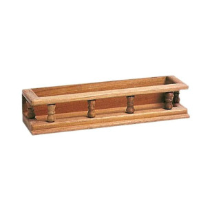 Porta vasetti teak 350x65x90