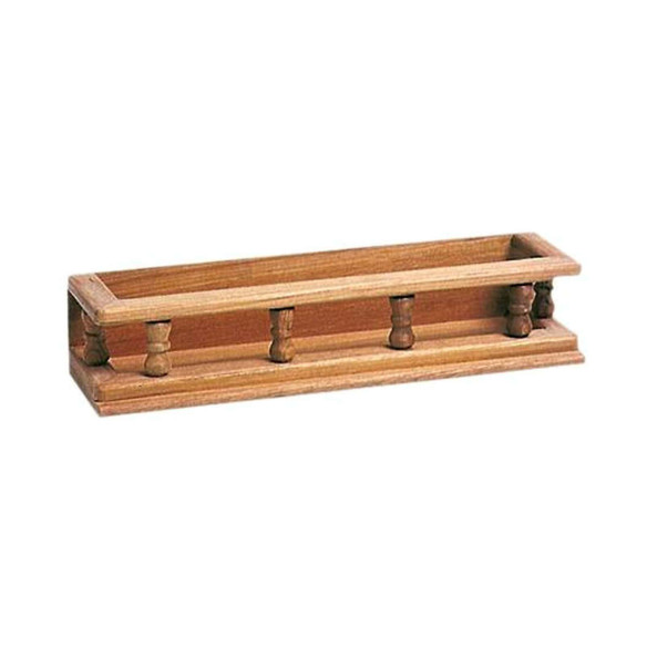 Porta vasetti teak 350x65x90