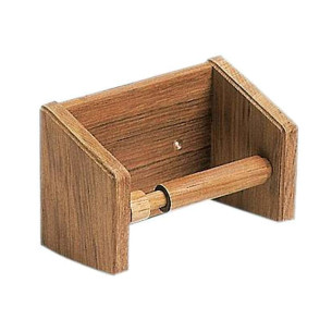 Teak toilet paper holder 175x100x112