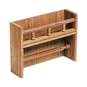 Porta scottex teak 327x90x250