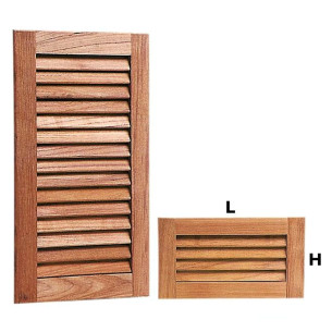 Griglia aereazione teak