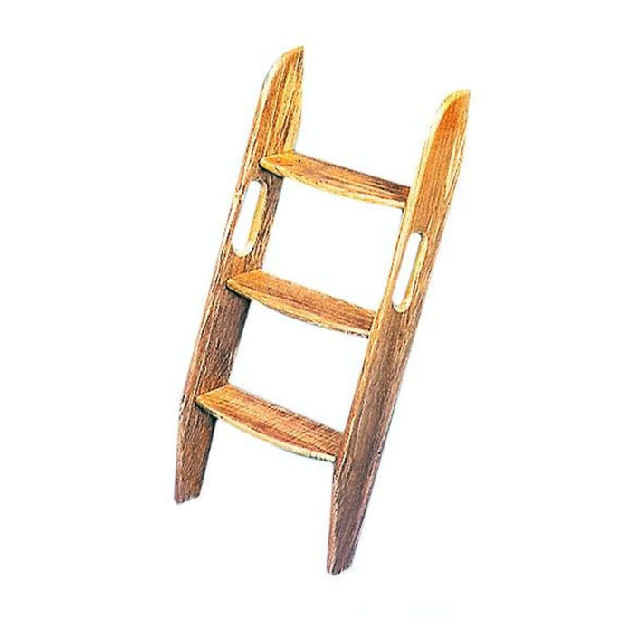 Scaletta teak 127cm 4 gradini
