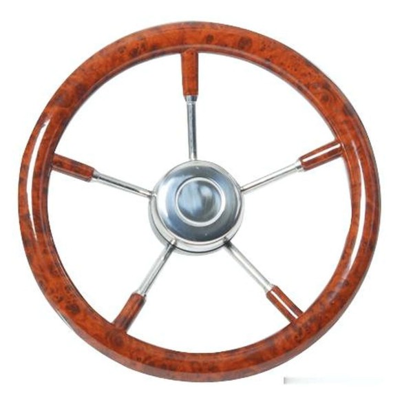 Soft polyurethane steering wheel black 320 mm