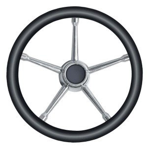Soft polyurethane steering wheel