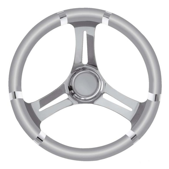 Volante con razze in Acciaio Inox