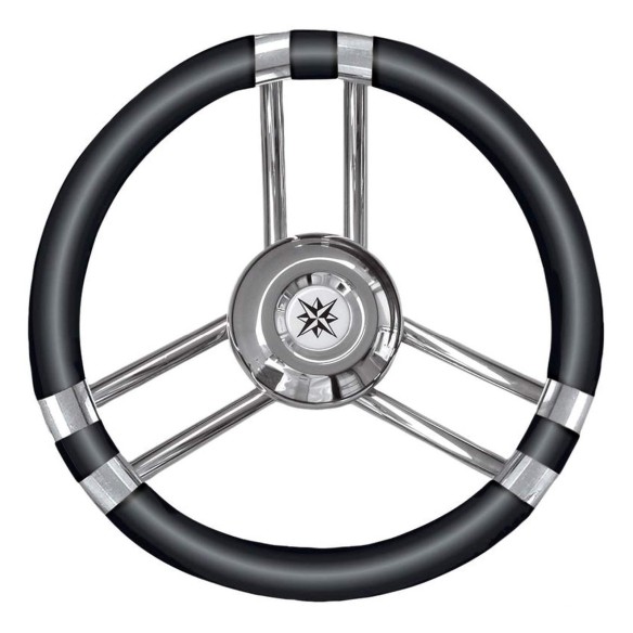 Volante con razze in Acciaio Inox