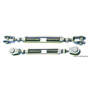 Turnbuckle two fixed jaws AISI 316