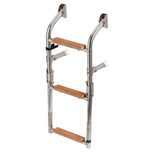 Scaletta inoxlegno gradini